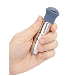  Loveline Le Thrill - Vibrateur Interchangeable 10 Vitesses - Bleu